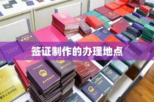 池州签证制作的办理地点