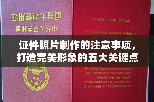 池州证件照片制作的注意事项，打造完美形象的五大关键点