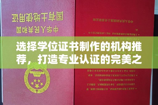 池州选择学位证书制作的机构推荐，打造专业认证的完美之选