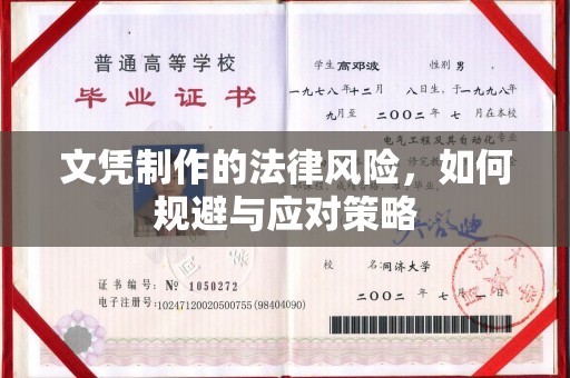 池州文凭制作的法律风险，如何规避与应对策略