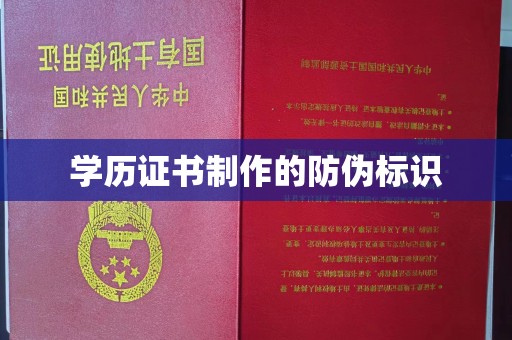 池州学历证书制作的防伪标识